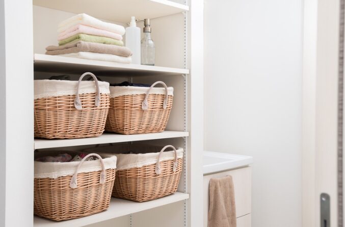 bathroom towel storage ideas