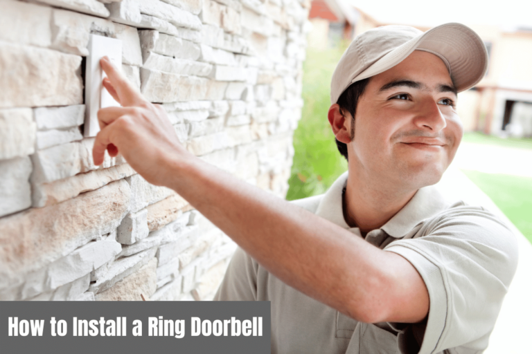 How to Install a Ring Doorbell