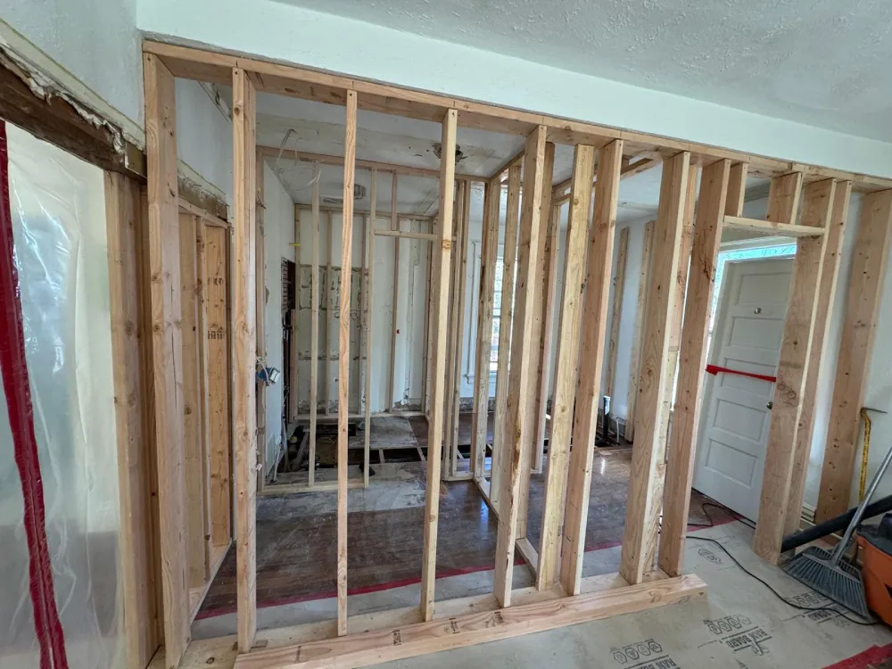 Denver home renovation project mixing vintage and modern styles