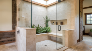 Doorless Walk-In Shower