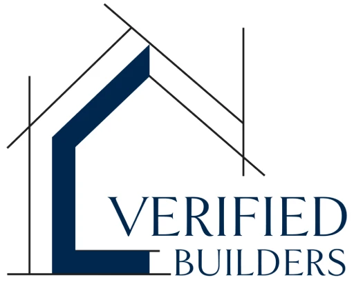 Verified Builders logo, a custom home construction and remodeling company in Denver.